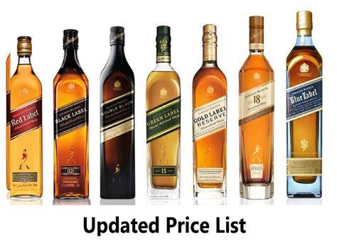 Johnnie Walker Price in India in 2023 .